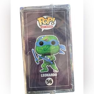Funko Pop! Art Series: TMNT-Leonardo 56 in Protective Case NEW